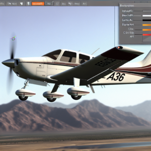 Actualización del desarrollo del avión Black Square para MSFS