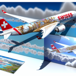 SWISS Presenta la Librea 'Wanderlust' del Airbus A350 a Través de Microsoft Flight Simulator.