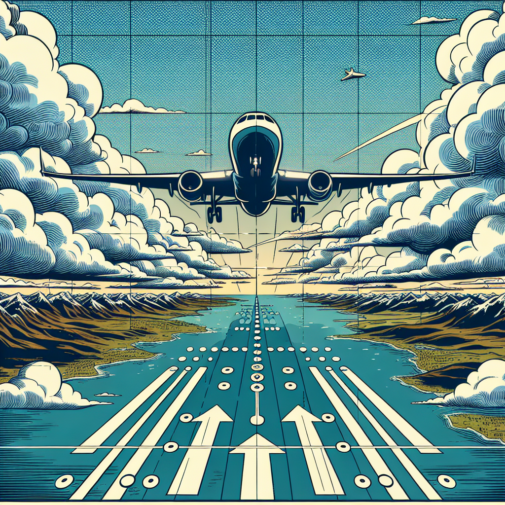 Técnicas para vuelo en línea recta