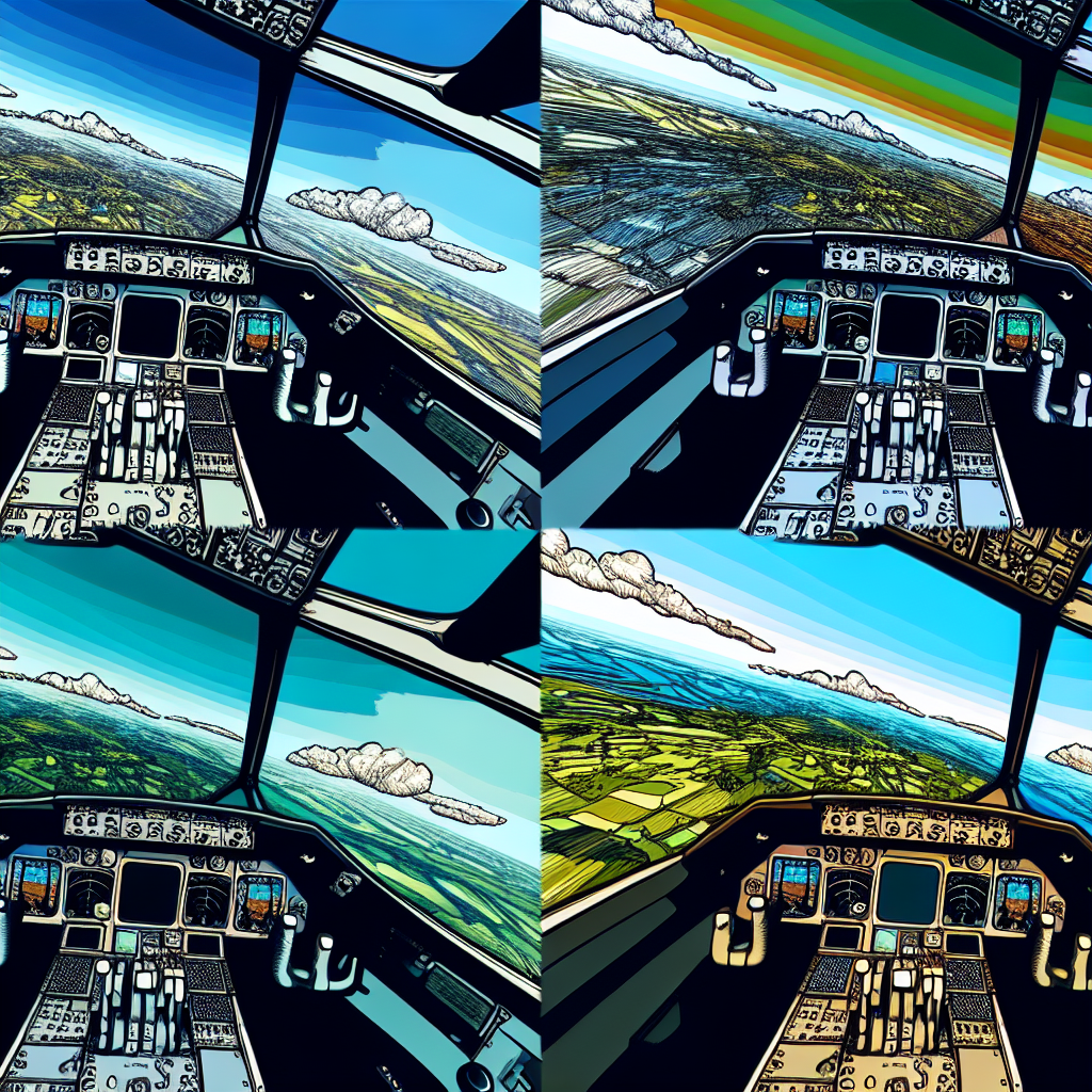 Configuración de vistas en Microsoft Flight Simulator