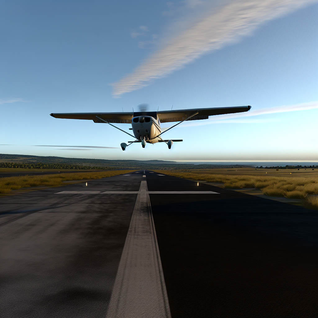 Cessna 172 despegue