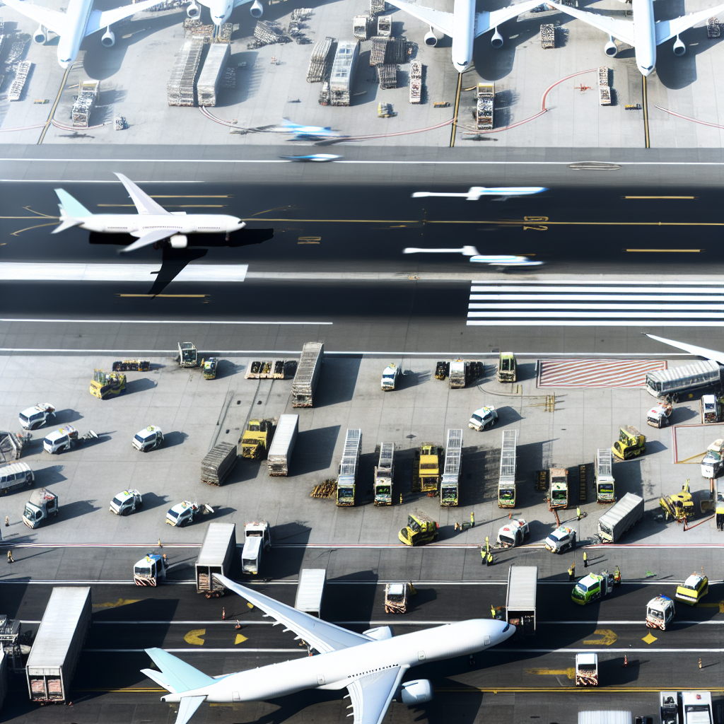 Aeropuerto congestionado